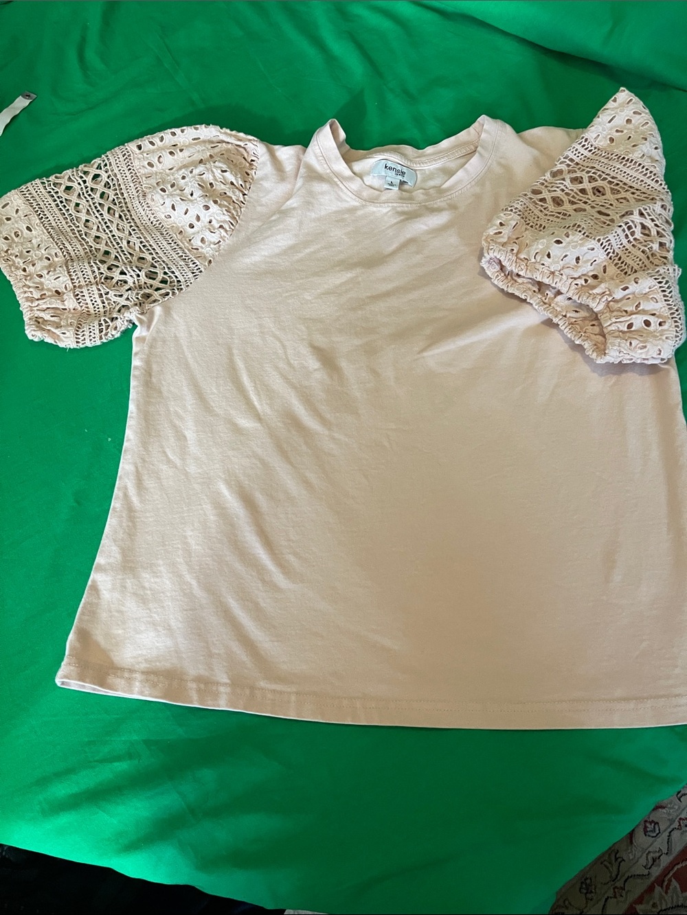Kensie Soft Blush Crewneck Tee